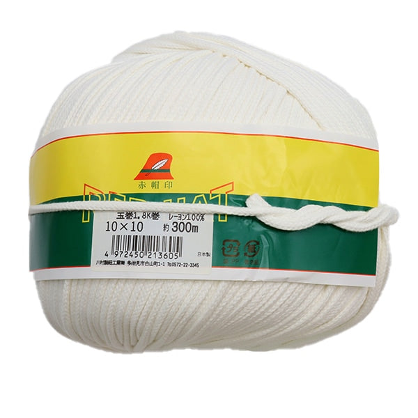 حبل حرفة “خيط 1.8 كجم رول 10×10 300 م أبيض KW21360”