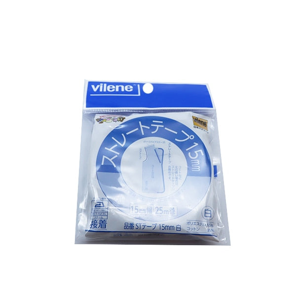 胶带 “ OLS妈妈家庭扩展T/C直胶白色宽度1.5厘米x 25m” Vilene Bilene