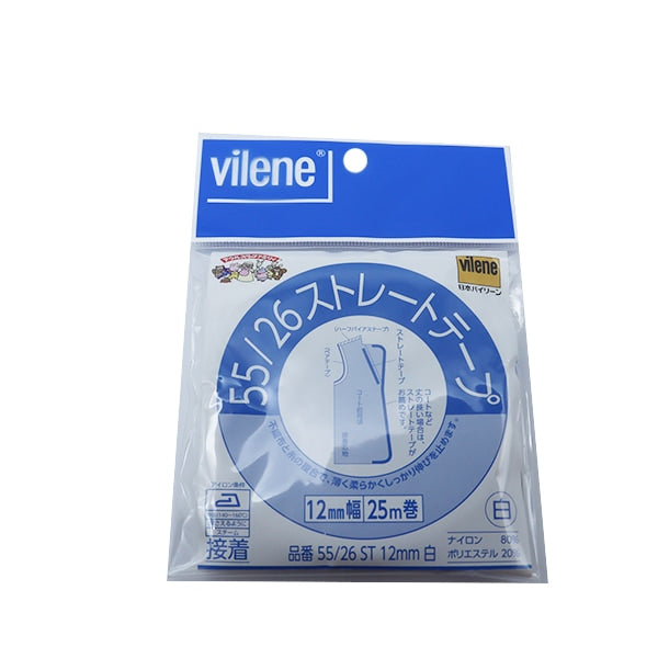 膠帶 “ OLS MAMA家庭極端慢膠帶直膠白色寬度1.2厘米x 25m” Vilene Bilene