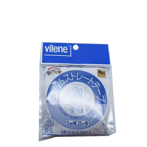 膠帶 “ OLS媽媽家庭極端慢停止直膠白色寬度1.5厘米x 25m” Vilene Bailen