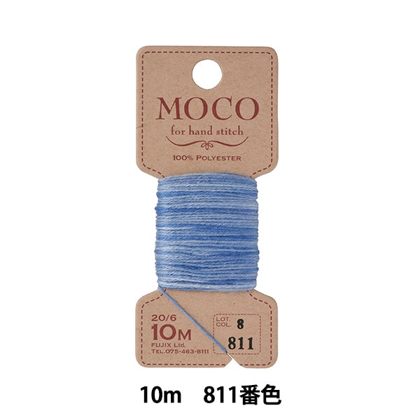 خيط خياطة يدوي "خيط خياطة متدرج MOCO 10م #811 لون" فوجيكس فوجيكس