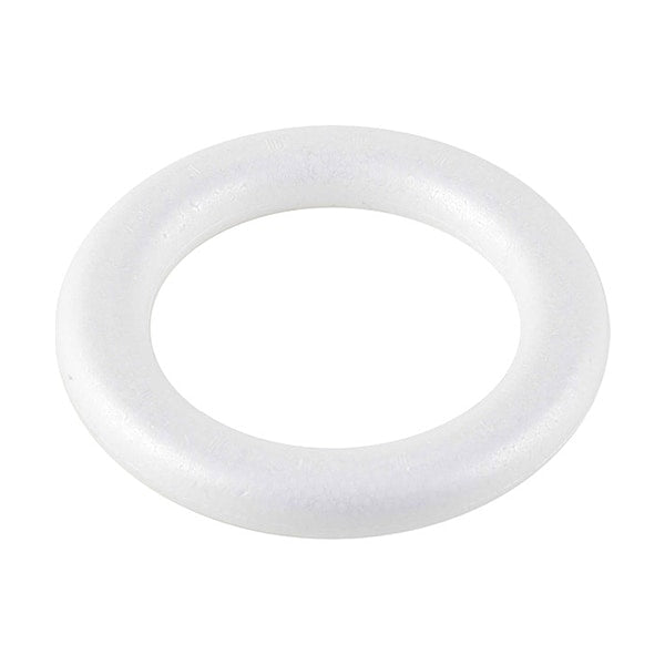 発泡スチロール 素材 『リース型スチロール 直径12cm×太さ2cm CTS-22