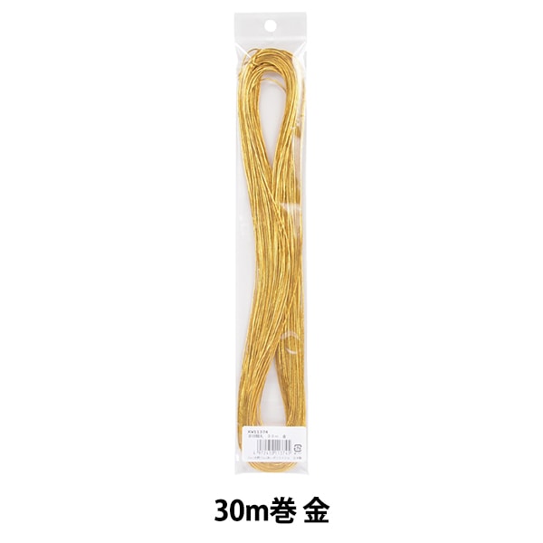 ゴム 『細丸ゴム 30m巻 金』 KINTENMA 金天馬