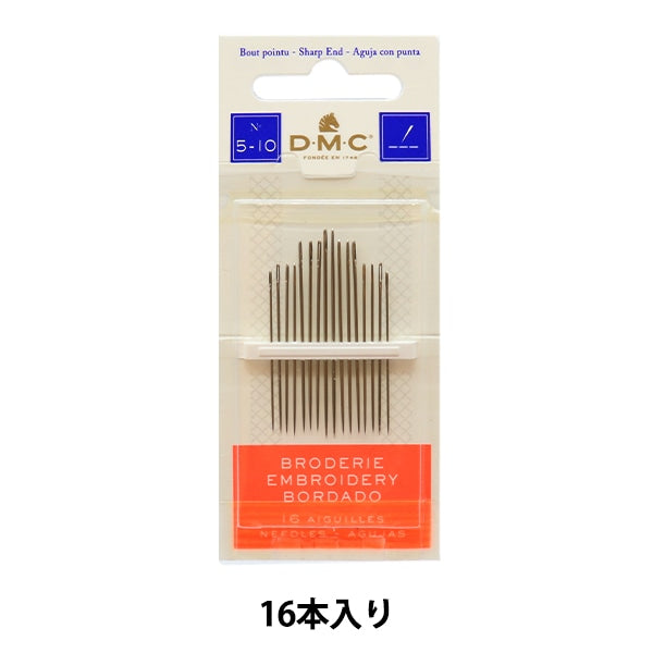 Embroidery needle "Embroydary needle No.5 ~ 10 17653L" DMC DMSea