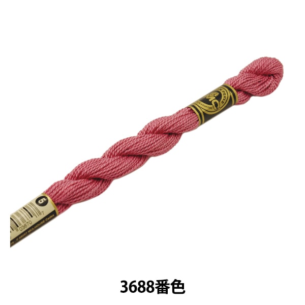 BordadoHilo "Bordado DMC No. 5Hilo 3688 Color "DMC Dewems