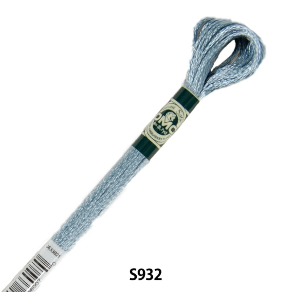 BordadoHilo "Satén DMCHilo S932 Color "DMC Dewems