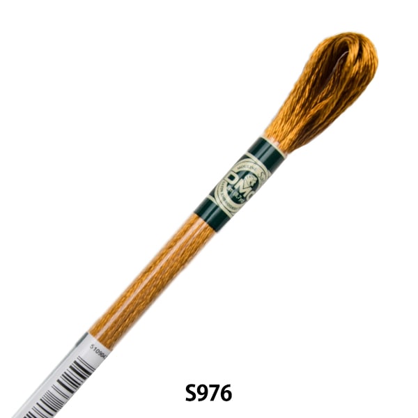 خيط التطريز "خيط الساتان DMC S976 اللون" DMC DMC