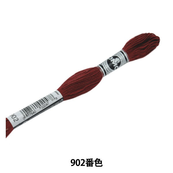 خيط تطريز "DMC رقم 16 خيط تطريز ابرودير ART.107 رقم 902 لون" DMC DMC