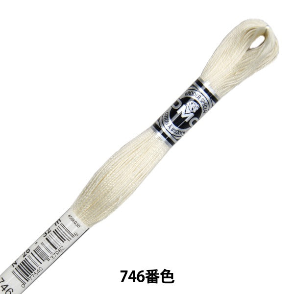 Broderiefil "Broderie DMC 25fil Abroder Art.107 746 Couleur "DMC Dewems