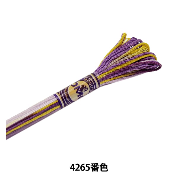 Embroidery thread "DMC 25 embroidery thread color variations 417F 4265 color" DMC Diet