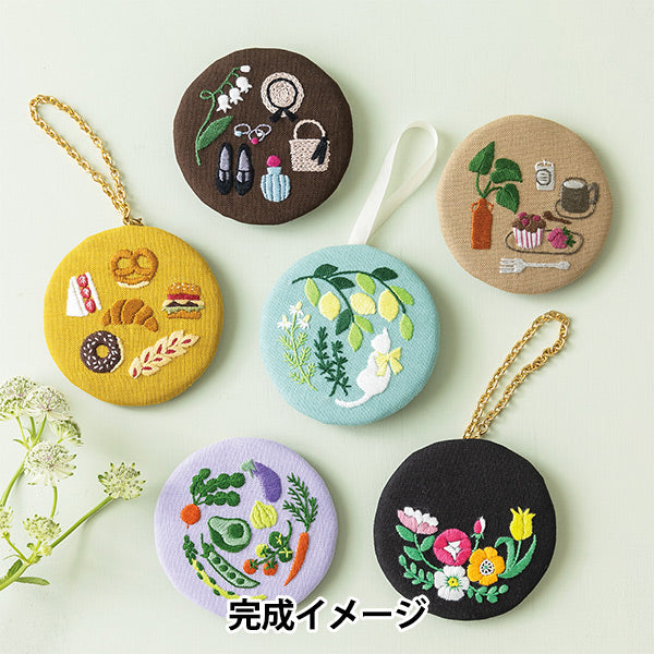 刺しゅう糸 『annasの刺繍図案と31色の糸セット 112101』 LECIEN