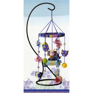 Комплект из ручной работы "Цуругари без конца полденьСезонный фестиваль Синий LH-408" Panami Panami Takagi Fiber