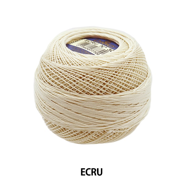 레이스 실 "Cordone Special #30 20G ECRU"DMC DEWEMS