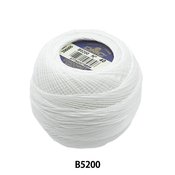 레이스 실 "Cordone Special #40 20G B5200"DMC DM CSI