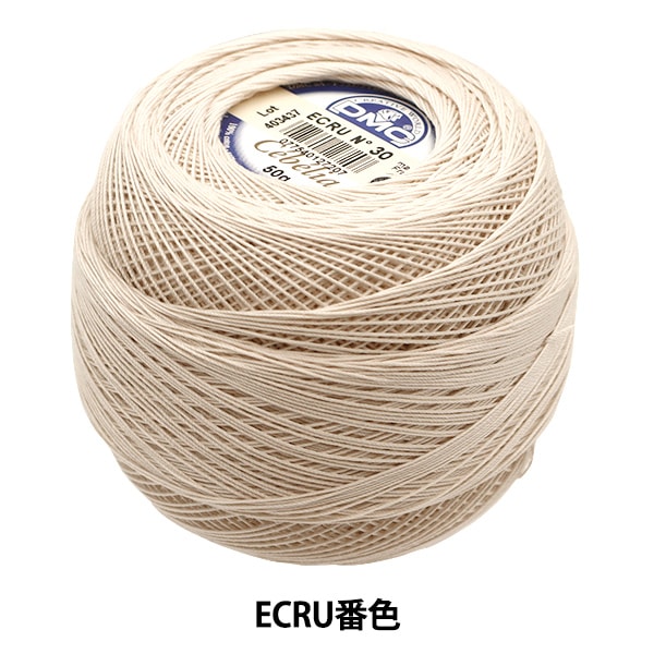 Crochet Thread "Severia #30 50G ECRU" DMC Dewems