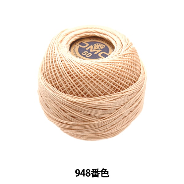 Crochet Thread "Special Dantel#80 5g 948 Color" DMC Dewems