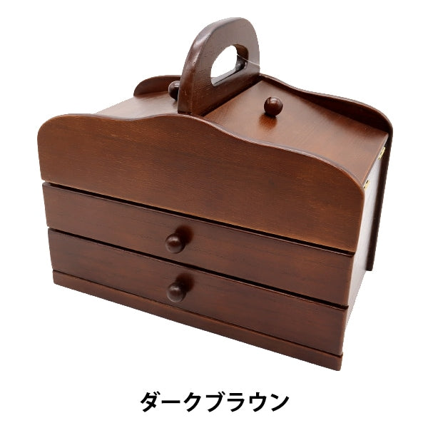 裁縫箱  購入後、使用せず  値下げします SEWING BOX／裁縫箱 （DARUMA THREAD×SyuRo） | 裁縫・編物の道具