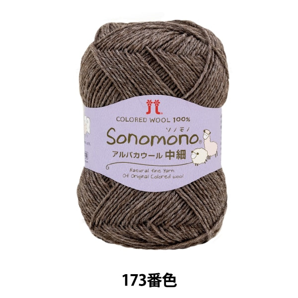 Herbst und WinterGarn "Sonomono AlpakaWolle (mittel und dünn) 173 Farbe " Hamanaka