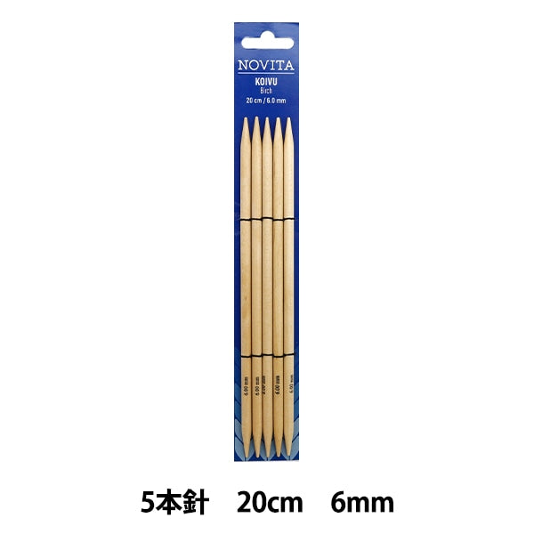 뜨개질 바늘 "5 바늘 20cm No. 13 982601"Novita Novita