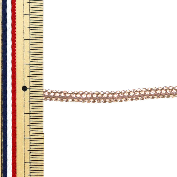 Cordón para manualidades "Neroli Rose Glitter Crystal Cord Gold NR-08"