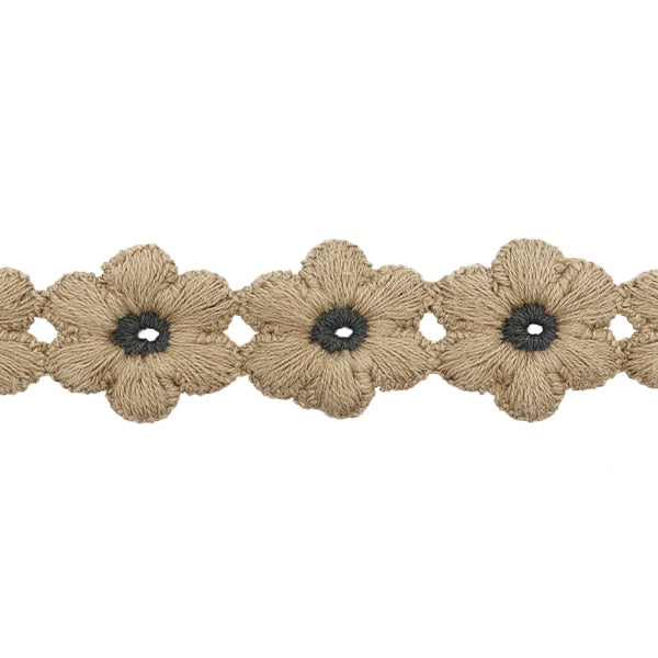 Химическое кружево «Бежевое лезвие», 1,5 м, FB-30"