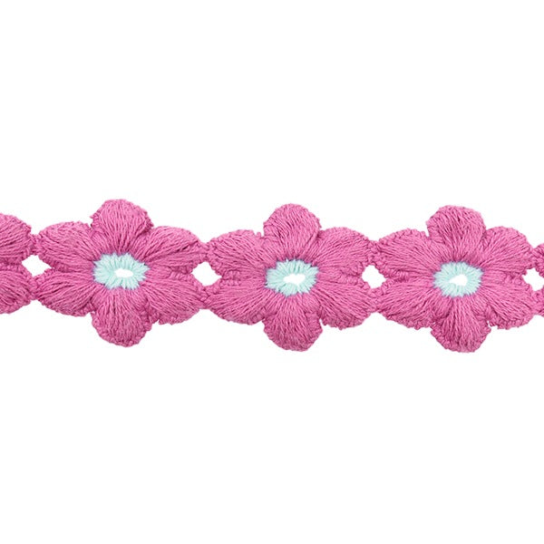 Химическое кружево «Цветочное лезвие фиолетовое, 1,5 м, FB-30"