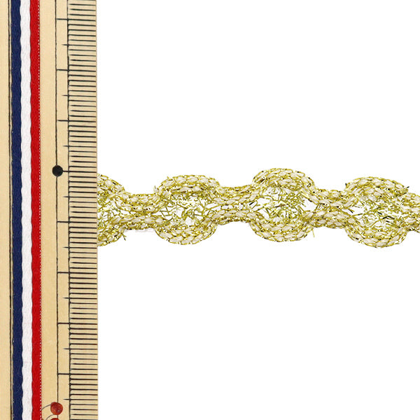 【数量5から】 手芸ブレード 『ラメブレード ゴールド 8018』