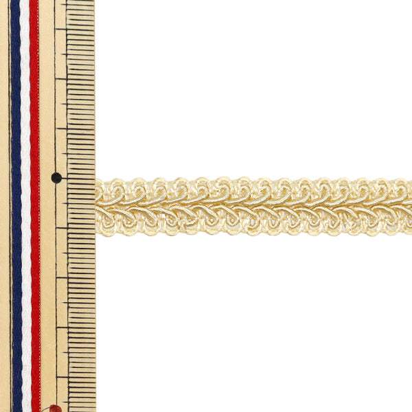 【数量5から】 手芸ブレード 『ラメブレード ゴールド 8907-GL』