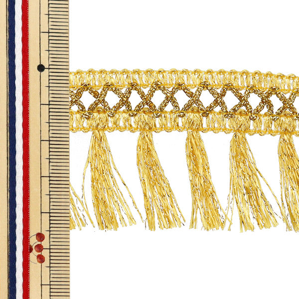 【数量5から】 手芸ブレード 『ラメブレード ゴールド 10437』