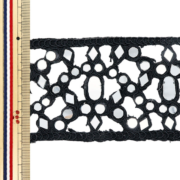 【数量5から】 手芸ブレード 『2025 ミラーブレード シルバー×シルバー M-907F』