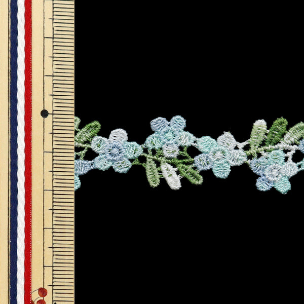 【数量5から】 手芸ブレード 『レースブレード ブルー ISY-6-24-70』