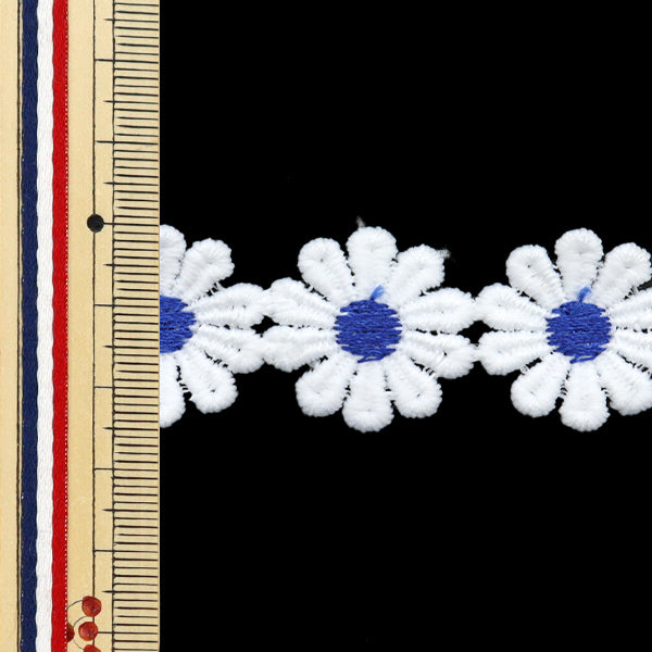 【数量5から】 手芸ブレード 『レースブレード ブルー ISY-6-24-95』