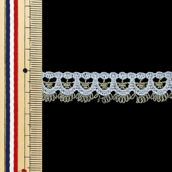 【数量5から】 手芸ブレード 『レースブレード ブルー ISY-6-24-106』