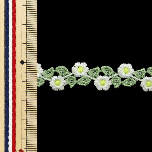 【数量5から】 手芸ブレード 『レースブレード ホワイト ISY-6-24-77』