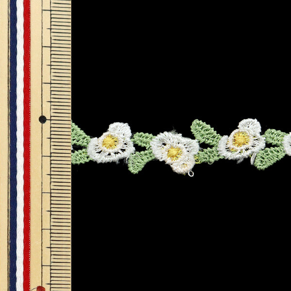 【数量5から】 手芸ブレード 『レースブレード ホワイト ISY-6-24-78』