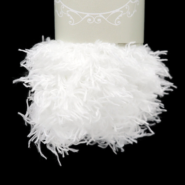 수예테이프 "푹신한브레이드 약 2.5cm 너비의 x 1.5m 롤링 흰색 HW-01WH"