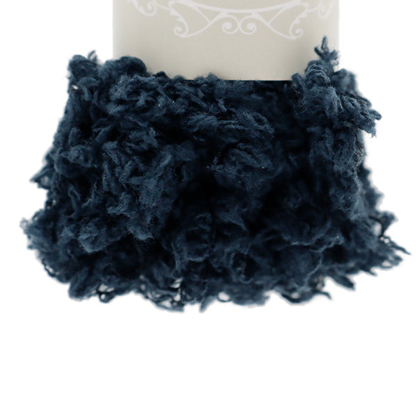 수예테이프 "푹신한브레이드 약 2.5cm 너비의 x 1.5m 와인딩 남색 HW-05NV"