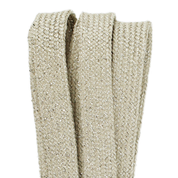 工藝繩 “閃光平坦的繩索,顏色48,約8mm寬x 2m SIC-3097"