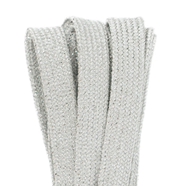 工藝繩 “閃光平坦繩,顏色100,約8mm寬x 2m SIC-3097"