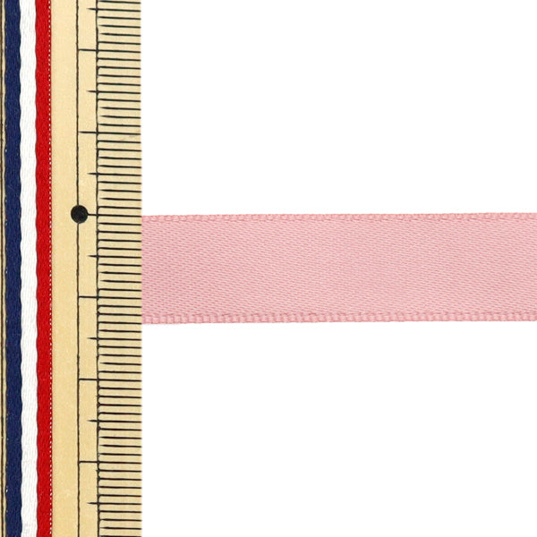 Farbband "1 Anti -Sale -doppelter SatinFarbband Ungefähr 13 mm Breite x 10 m gerolltes rosa System "