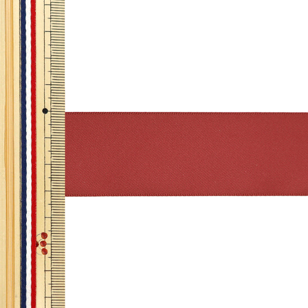 Cinta "1 satén de doble lado anti -ventiladoCinta Ancho 32 mm x aproximadamente 3m rojo "