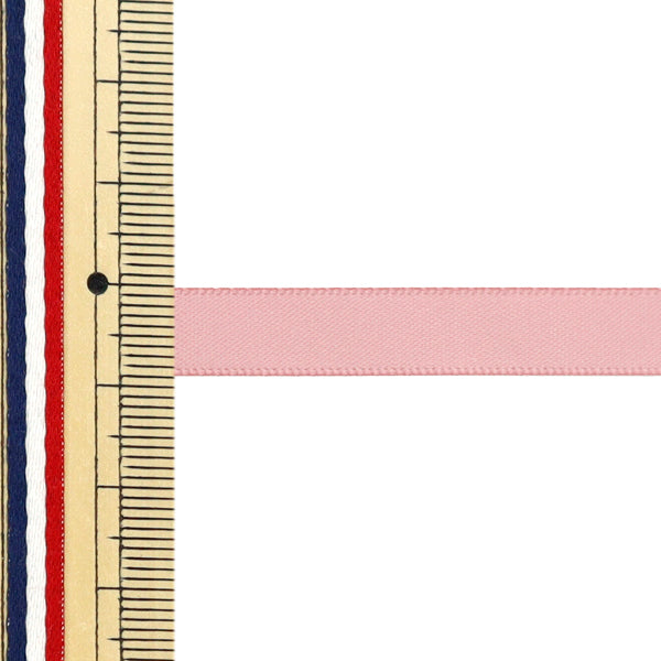 리본 "1 안티 알일 이중 -부드 새틴리본 약 9mm 너비 x 10m 롤 핑크 시스템 "