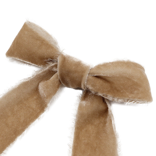 【数量5から】 リボン 『ベルベットフリンジリボン 幅約3.8cm 35番色』 AOYAMARIBBON 青山リボン