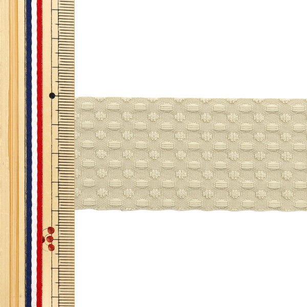 【数量5から】 リボン 『ポップワッフル 幅約4cm 19番色』 AOYAMARIBBON 青山リボン