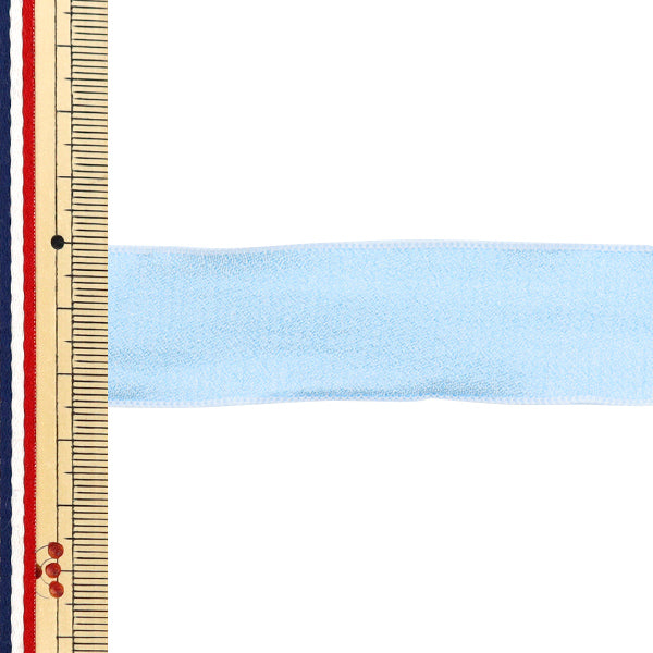 Cinta "gasaCinta Aprox. 25 mm de ancho x 2.5m de largo Azul claro YRC2501-25"