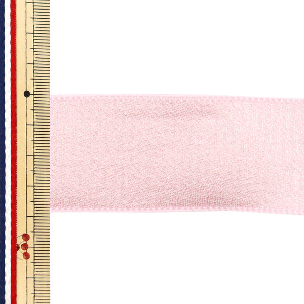 Cinta "gasaCinta Aprox. 38 mm de ancho x 2.5m de largo Rosa claro YRC2501-38"