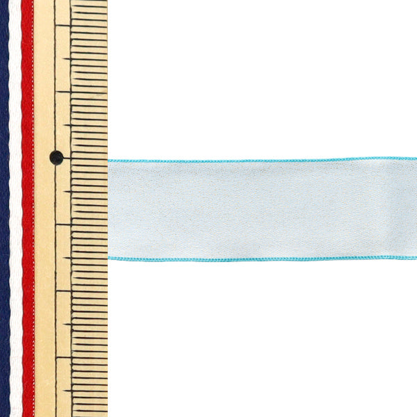 Farbband "Glänzendes Band, ca. 15 mm breit x 3 m lang, hellblau, YRC2502-15"