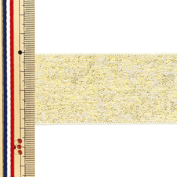 Ruban "métalliqueRuban Env. 38 mm de large x 2 m de long Yellow Gold YRC2503-38"