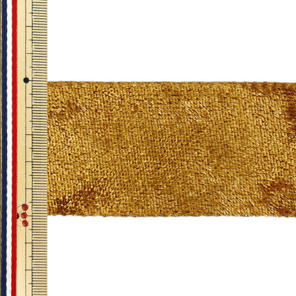 Ruban "Velours"Ruban 2025 Env. 50 mm de large x 2 m en or YRC2544-50"