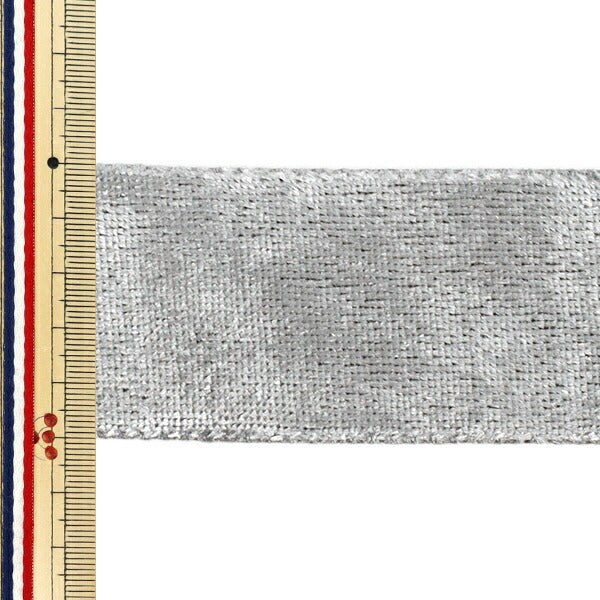 Ruban `` VeloursRuban 2025 env. largeur 50mm x longueur 2m Gris YRC2544-50"